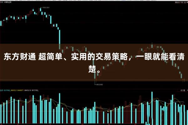 东方财通 超简单、实用的交易策略，一眼就能看清楚。